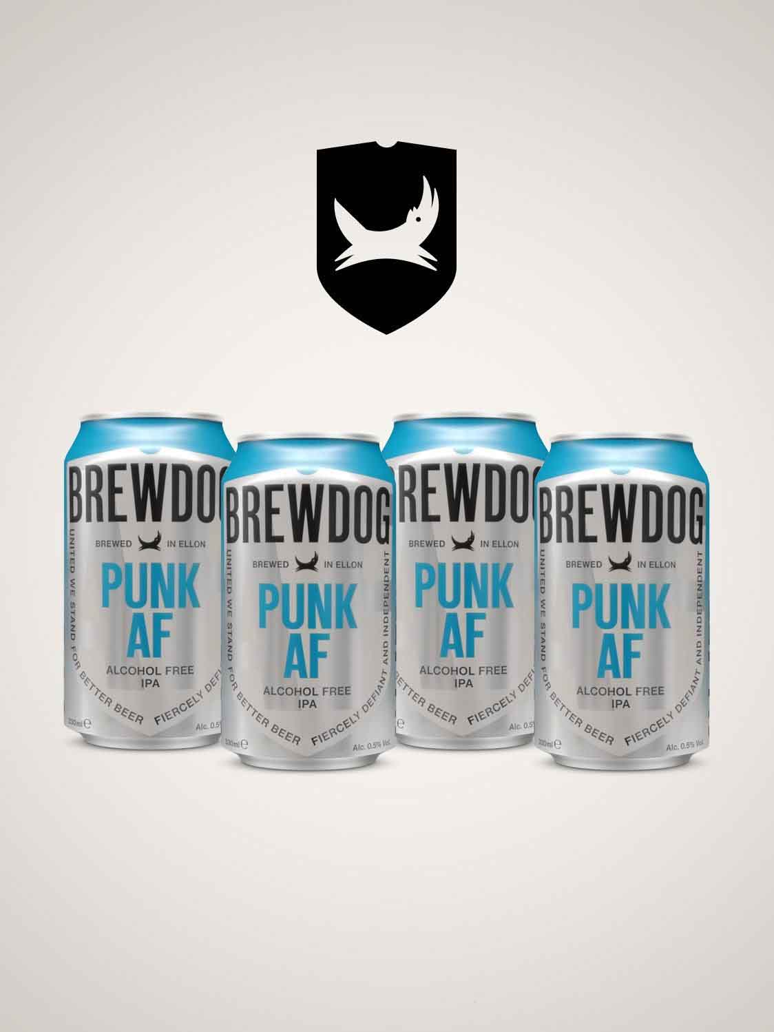 BrewDog - Punk AF Alcohol Free - 4 Pack 0.5%
