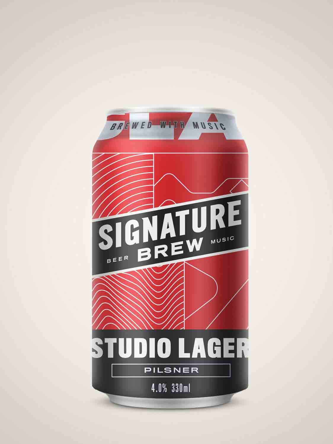 Signature Brew - Studio Lager 4%